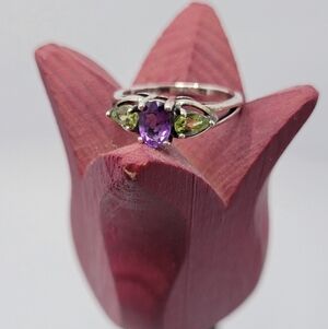 Sterling Silver Gemstone Ring